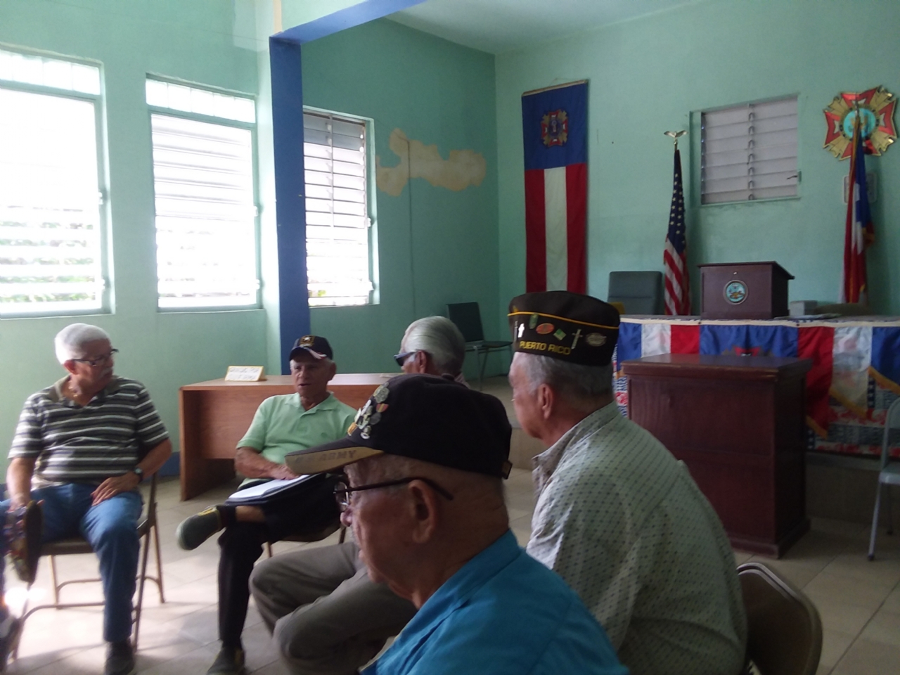 VFW Post 11103 Monthly meeting on Sunday, December 10th 2017.
